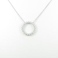 ティファニー オープン サークル ミディアム ネックレス