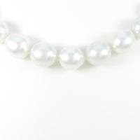 シルバークラスプ シロチョウパールネックレス