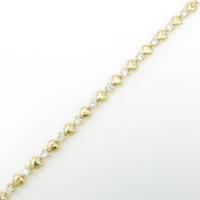 タサキ ハート ダイヤモンドブレスレット