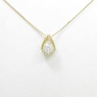 【新品】K18YG ダイヤモンドネックレス 0．422ct・H・SI2・GOOD5％引き