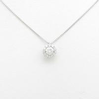 【新品】プラチナダイヤモンドネックレス 0．261ct・F・SI2・GOOD