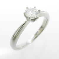 プラチナダイヤモンドリング 0．341ct・H・SI2・GOOD