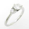 プラチナダイヤモンドリング 0．397ct・F・SI1・VERYGOOD