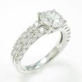 【リメイク】プラチナダイヤモンドリング 1．005ct・F・SI2・VERYGOOD20％引き