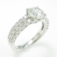 【リメイク】プラチナダイヤモンドリング 1．005ct・F・SI2・VERYGOOD20％引き
