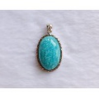 AE0044　【高品質】　ロシア産　アマゾナイトＳＡ（最高級）　ペンダントトップ