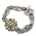 BWL(ビルウォールレザー) Custom SUN Bracelet w/Tanzanite サンブレスレット　w/タンザナイト