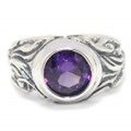 BWL(ビルウォールレザー)CZ Special Edition Ring/Alexandrite スペシャルエディション　アレキサンドライトCZ　R215
