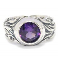 BWL(ビルウォールレザー)CZ Special Edition Ring/Alexandrite スペシャルエディション　アレキサンドライトCZ　R215