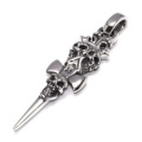 BWL(ビルウォールレザー)　 Triple GLS Dagger Small Pendant PN1000