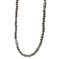 Bloody Mary（ブラッディマリー） リリーフ ネックレス w/スモーキークォーツ 60cm BMN1109-SQ-60