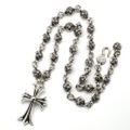 CHROME HEARTS(クロムハーツ)　CHクロス　#1クロスボールネックレス/　CH Cross w/#1 Cross Ball 20inch