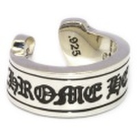 CHROME HEARTS(クロムハーツ)　スクロールラベルリング/ラージ　SCROLL LABEL RING LG