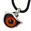 CRAZY PIG DESIGNS(クレイジーピッグ)　ボールアイペンダント/レッド　Ball Eye #539