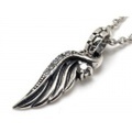 CZウィングモチーフ・シルバーペンダント/p044