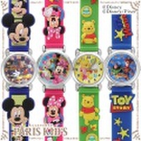 Disney ディズニー キャラクター 腕時計 ラバー ウォッチ ミッキー ミニー ドナルド