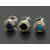 IDEALISM SOUND（イディアリズムサウンド）　Large Stone Pierce with K18Yellow Gold（ラージストーンピアス K18イエローゴールド）