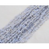 RSZ016　【限定価格】　ブルーレースアゲート　さざれチップ　１連（約８０ｃｍ）