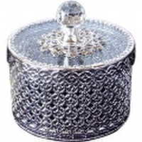 SILVER MIRROR SALON WARE エンチュウ型ジュエリーケース　DJ-12