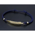 SYMPATHY OF SOUL（シンパシーオブソウル）　Large Feather Cord Bracelet & Anklet - K18Yellow Gold（ラージフェザーコードブレスレット&アンクレット - K18イエローゴールド）