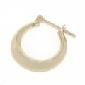 SYMPATHY OF SOUL（シンパシーオブソウル）　Moon Hoop Pierce - K10Yellow Gold（ムーンフープピアス - K10イエローゴールド）