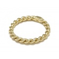 SYMPATHY OF SOUL（シンパシーオブソウル）　Rope Ring L - K18Yellow Gold（ロープリング L - K18イエローゴールド）