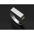 SYMPATHY OF SOUL（シンパシーオブソウル）　Signet Ring - Rectangle - Silver（シグネットリング - レクタングル - シルバー）