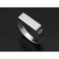 SYMPATHY OF SOUL（シンパシーオブソウル）　Signet Ring - Rectangle - Silver（シグネットリング - レクタングル - シルバー）