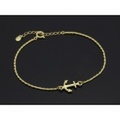 SYMPATHY OF SOUL（シンパシーオブソウル）　Small Anchor Chain Bracelet - K18Yellow Gold（スモールアンカーチェーンブレスレット - K18イエローゴールド）