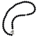 TRAVIS WALKER(トラヴィスワーカー) 18inchビーズ ネックレス【18inch=約46ｃｍ】 大粒/オニキス　NCS050-LG