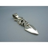 TRAVIS WALKER(トラヴィスワーカー)　ファントムダガーペンダント【革紐付】　PDS011