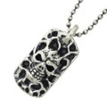 TRAVIS WALKER(トラヴィスワーカー)　メルティングスカルドッグタグ ペンダント【トップのみ】　DTS010