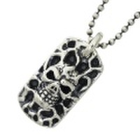 TRAVIS WALKER(トラヴィスワーカー)　メルティングスカルドッグタグ ペンダント【トップのみ】　DTS010