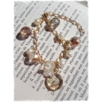 [ブレスレット]キラキラパール