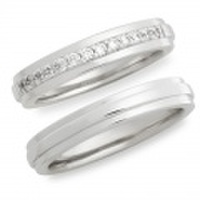 [刻印無料]　シャープラインペアリング｜Men’s & Lady’s（セット）　95-2017-2016