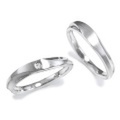 fe-fe スーパースチール ペア リング 指輪 男性用 女性用 ダイヤモンド Men’s fe-178 Lady’s fe-179 y160633