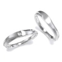 fe-fe スーパースチール ペア リング 指輪 男性用 女性用 ダイヤモンド Men’s fe-178 Lady’s fe-179 y160633