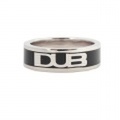 【DUB Collection│ダブコレクション】DUB logo line ring　ダブ　ロゴ　ライン　リング DUBj-193-1【メンズ】