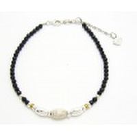 【NEXTLABEL】天然石アンクレット/OX・SV