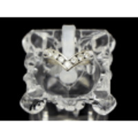 【PT900 プラチナ】指輪 リング ダイヤモンド0.60ct 11.5号 4.3g レディース 2342-0