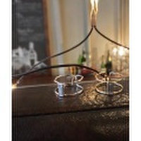 【SALE】ビジュー＆パールバングル風ファランジリング/4カラー