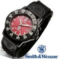 【キャンペーン対象外】 Smith & Wesson スミス＆ウェッソン 455 FIRE FIGHTER WATCH 腕時計 RED/BLACK SWW-455F