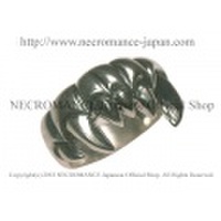 【ネクロマンス NECROMANCE】 シルバーファングリング Silver Fang Ring 牙 指輪