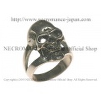 【ネクロマンス NECROMANCE】 デビルスカルリング Devil Skull Ring 悪魔 骸骨 指輪