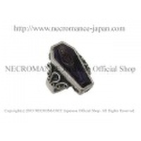【ネクロマンス NECROMANCE】 棺桶ゴーストリング Coffin Ghost Ring 幽霊 骸骨
