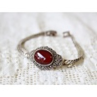 【パワーストーン】赤翡翠　ブレスレット　AC159