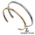 【ペア販売】zanipolo terzini (ザニポロタルツィーニ) インフィニティ ライン ペア バングル ステンレス アクセサリー [ステンレスブレスレット] 送料無料