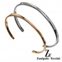 【ペア販売】zanipolo terzini (ザニポロタルツィーニ) インフィニティ ライン ペア バングル ステンレス アクセサリー [ステンレスブレスレット] 送料無料