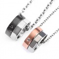 【ペア販売】ステンレススチール ペンダント F ペア セット [ステンレスペンダント] 送料無料