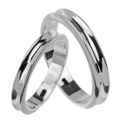 【刻印可能】 【ペア販売】 シンプル 逆甲丸 ペアリング シルバー アクセサリー 指輪 [シルバーリング] 送料無料 リング